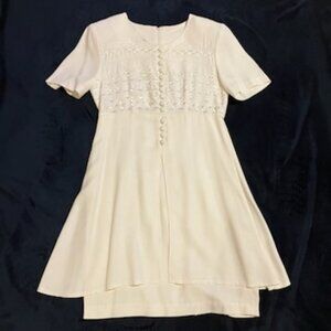 S.L. Fashions white dress size 6